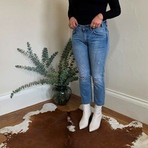 Levi's 505C Indigo Jean - Destruction